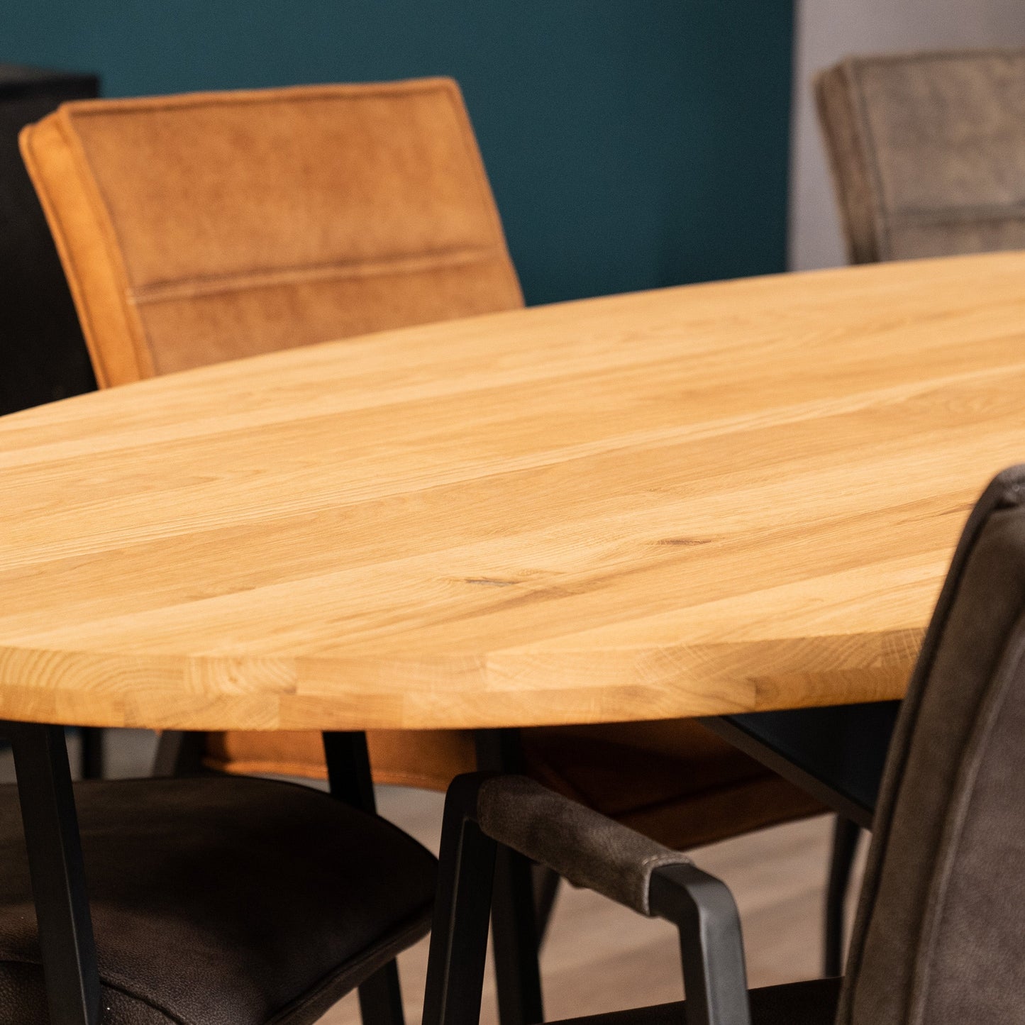 Eettafel Vigo | Eikenhout | Geolied