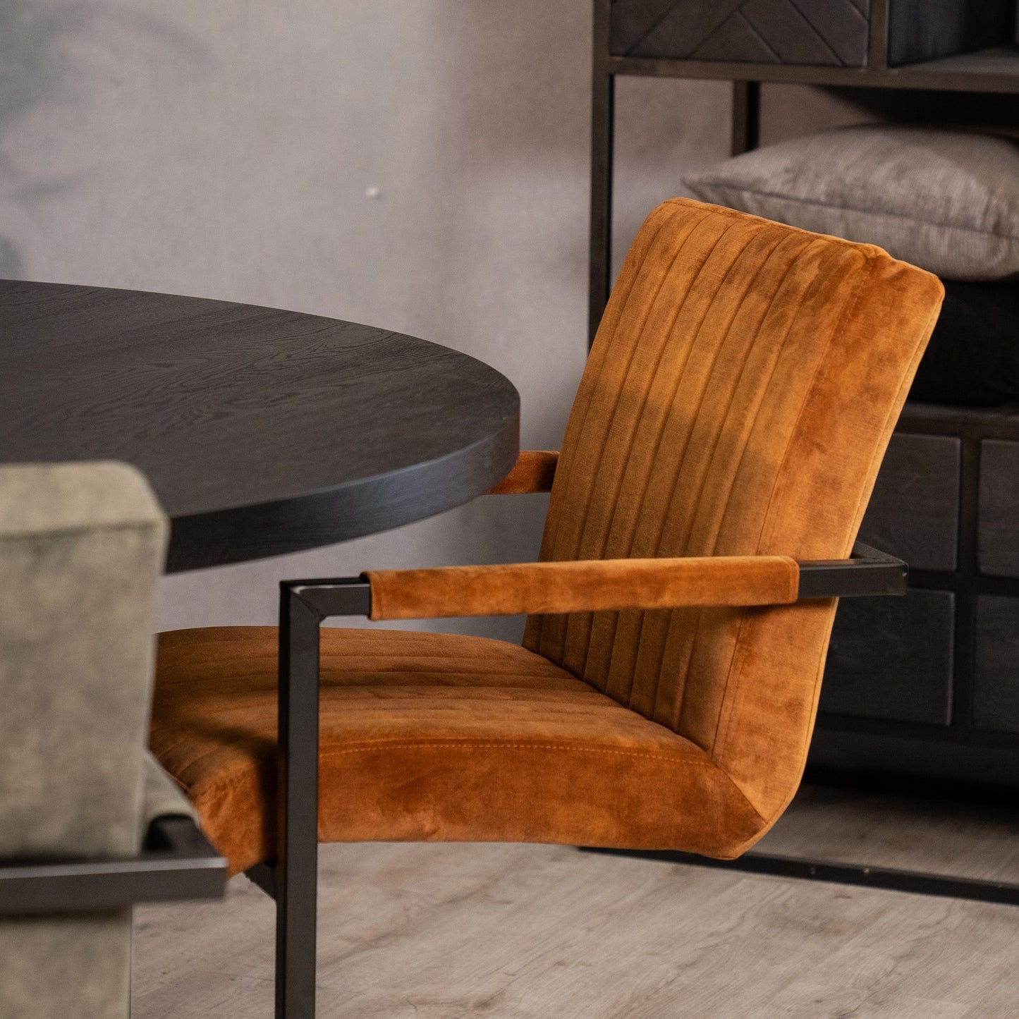 Eettafel Elin | Eikenhout | Zwart