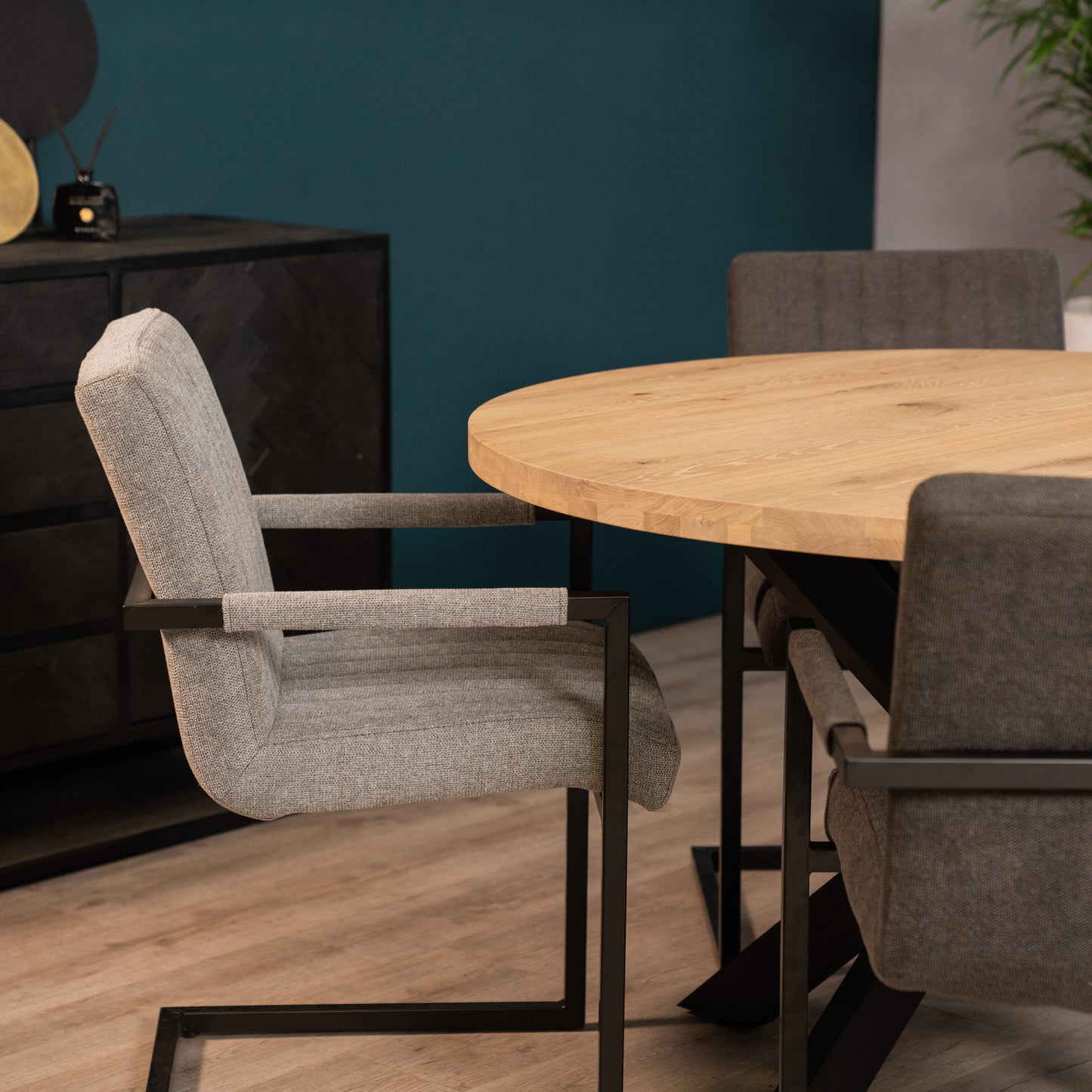 Eettafel Elin | Eikenhout | Basic