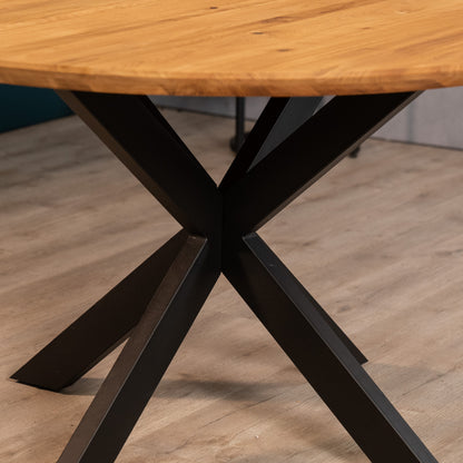 Eettafel Elin | Eikenhout | Geolied