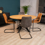 Eettafel Elin | Eikenhout | Geolied