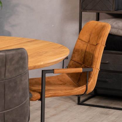 Eettafel Elin | Eikenhout | Geolied