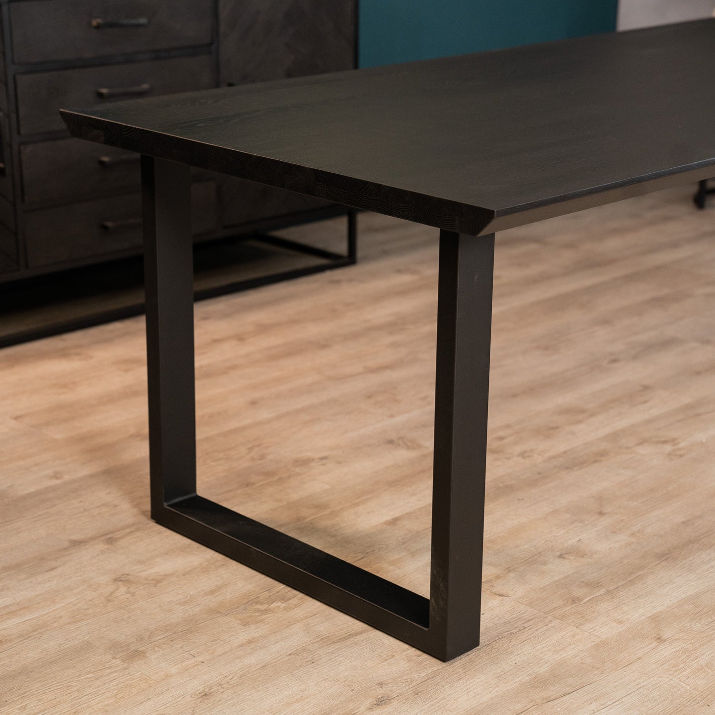 Eettafel Thorben | Eikenhout | Zwart