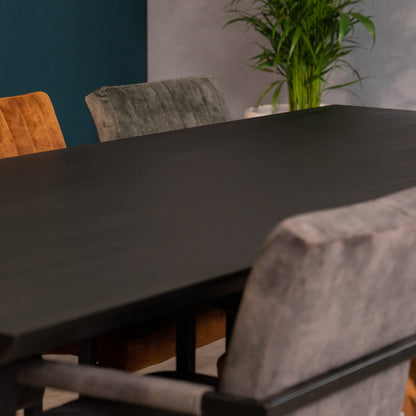 Eettafel Thorben | Eikenhout | Zwart