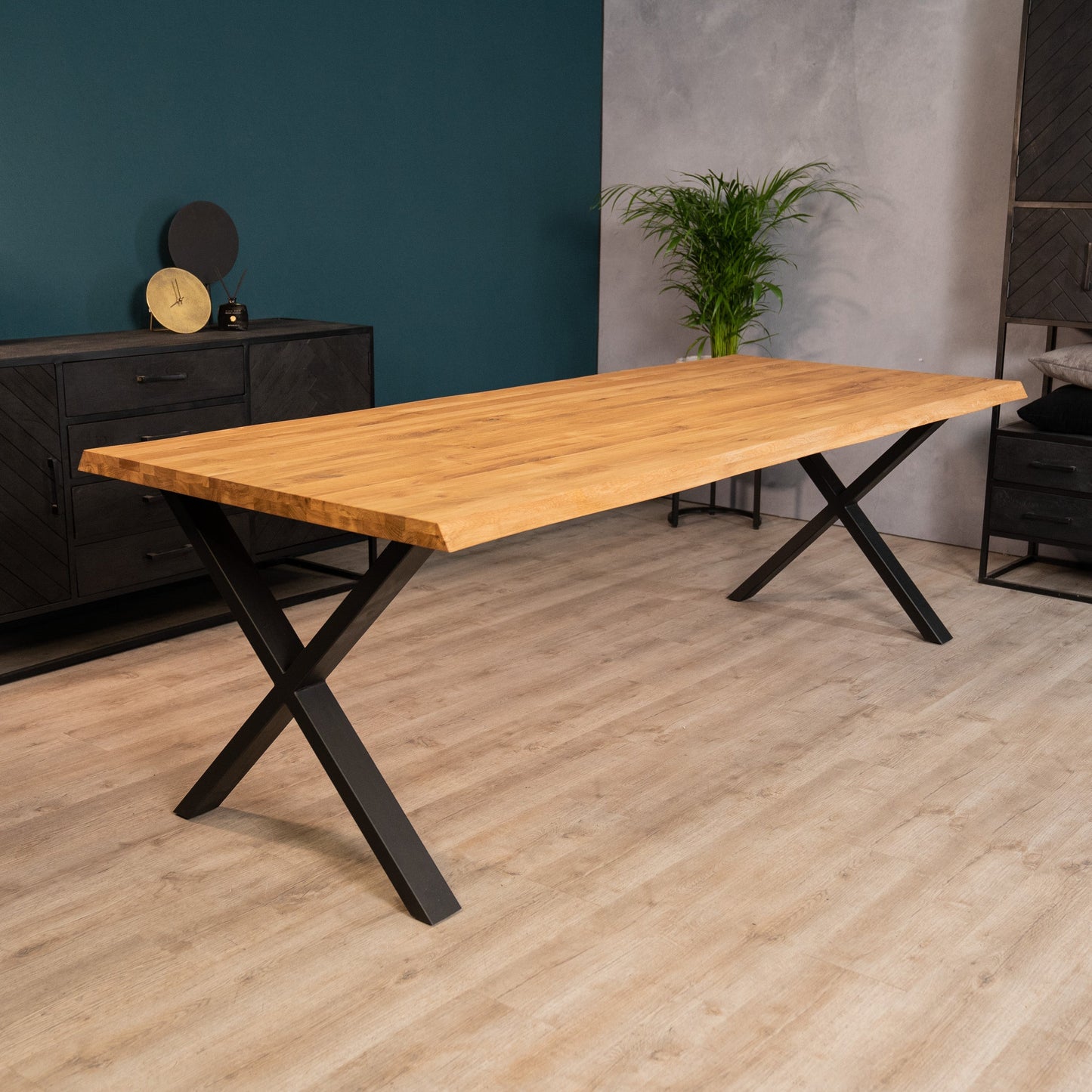 Eettafel Thorben | Eikenhout | Geolied
