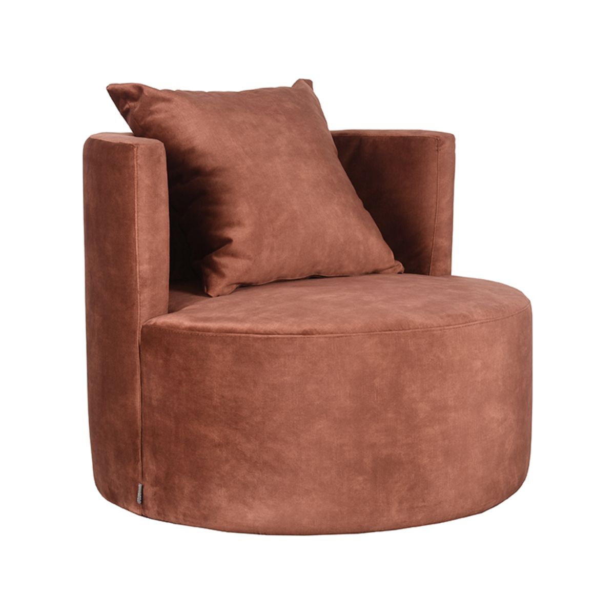 Fauteuil Evy | Velours Rust