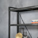 zwart mangohouten meubels boekenkast britt