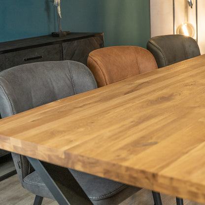 Eetkamerstoel Beauty | Antraciet