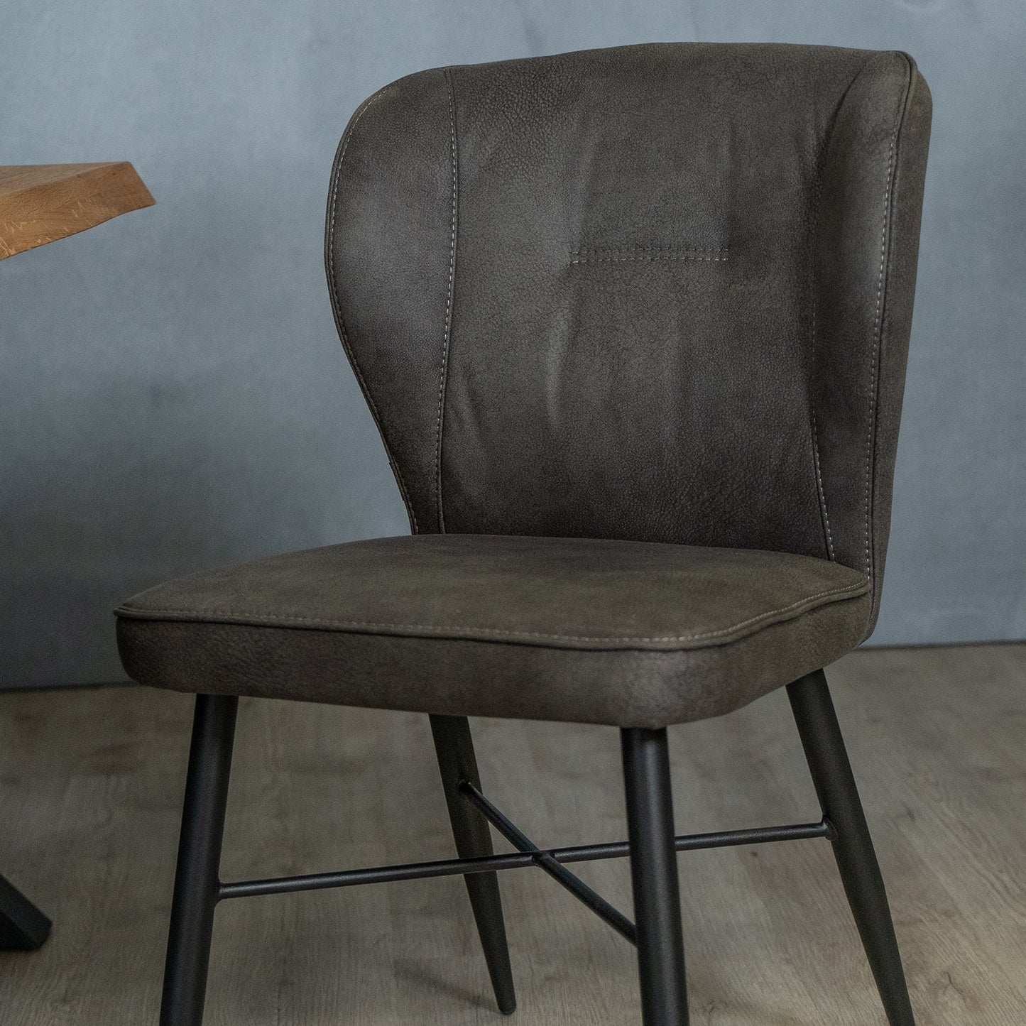 Eetkamerstoel Beauty | Antraciet