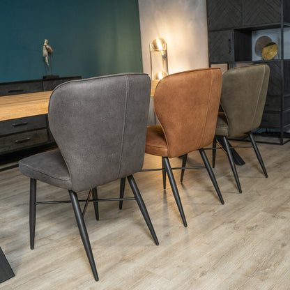 Eetkamerstoel Beauty | Antraciet