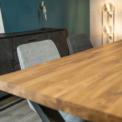 Eetkamerstoel Jelt | Weave Antraciet Weave