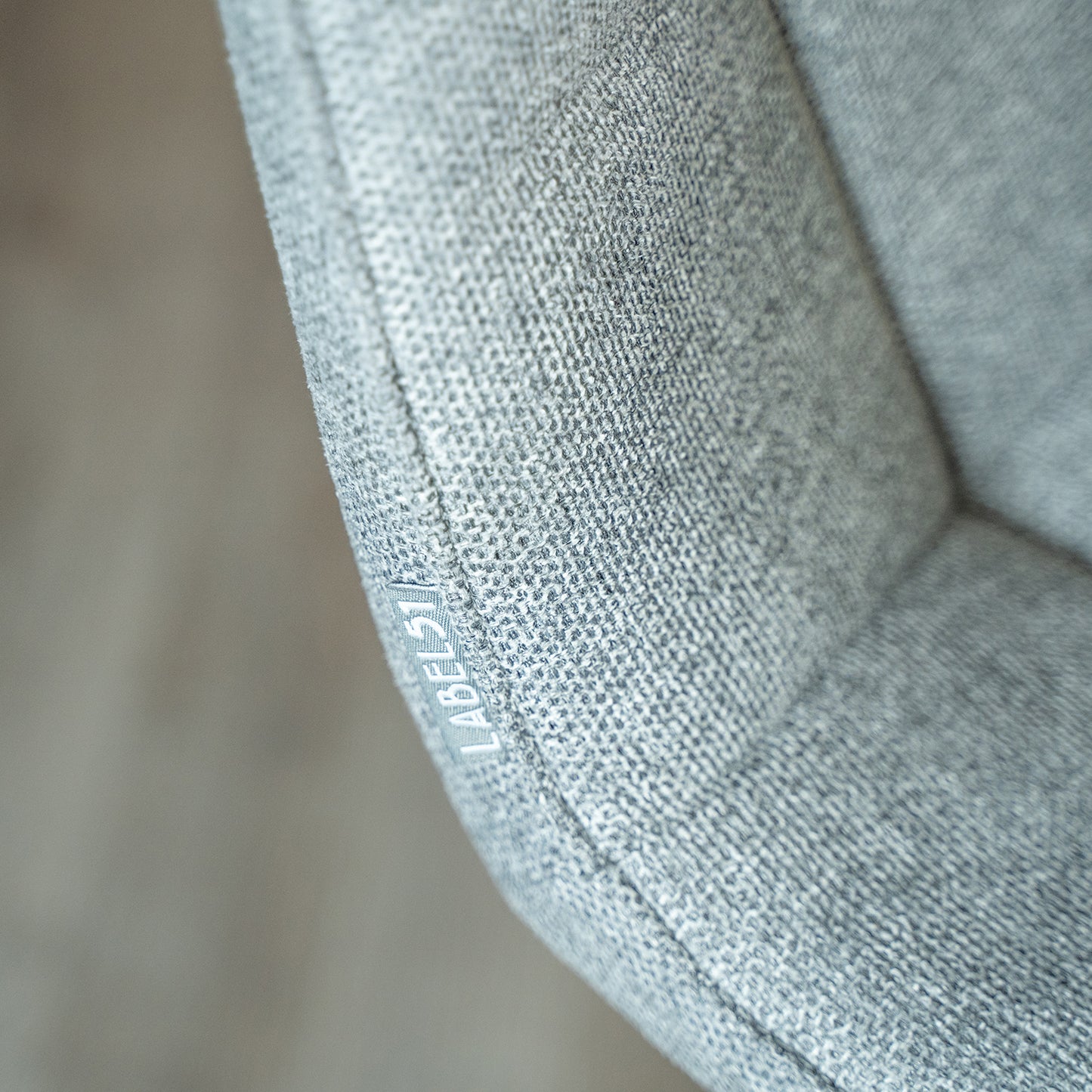 Eetkamerstoel Jelt | Weave Antraciet Weave