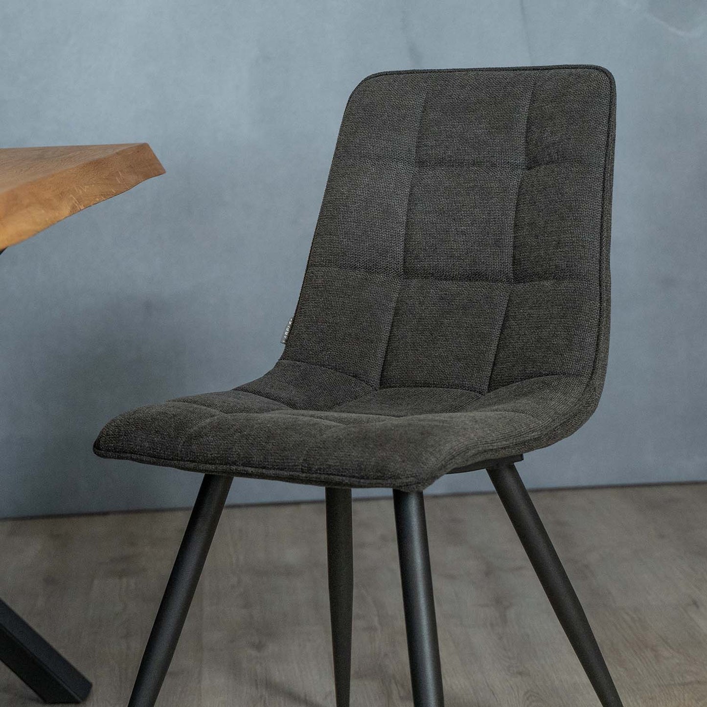 Eetkamerstoel Jelt | Weave Antraciet Weave