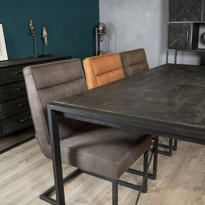 Eetkamerstoel Yuri Cognac | Magazijn leegverkoop