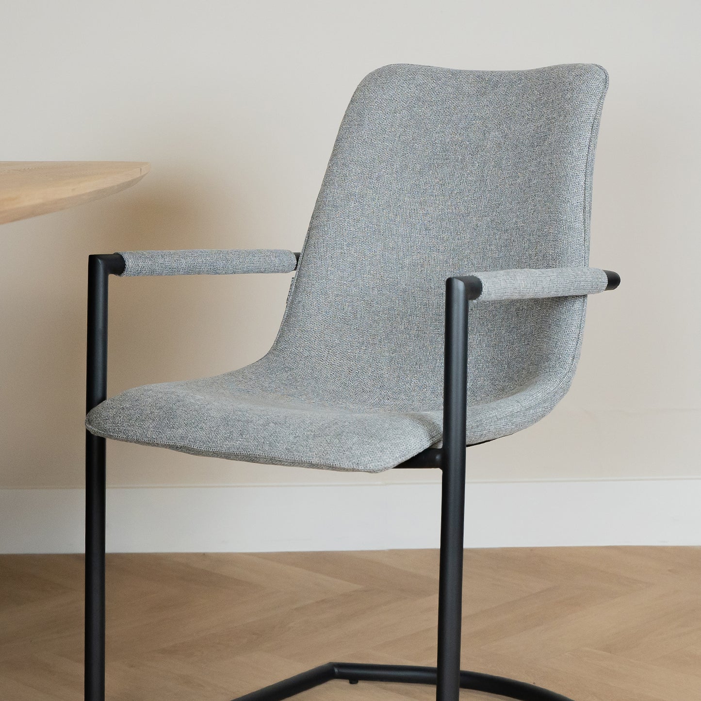 Eetkamerstoel Bono Zinc weave