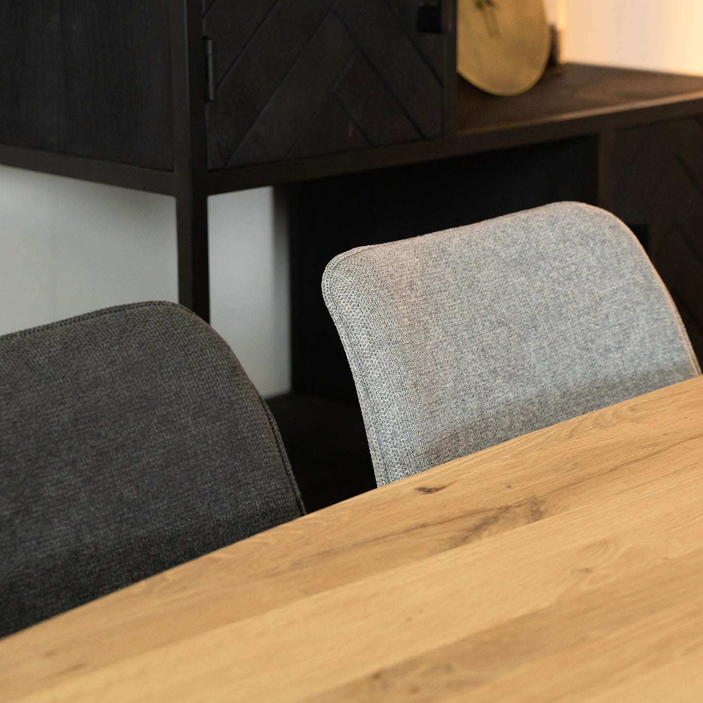 Eetkamerstoel Bono Zinc weave