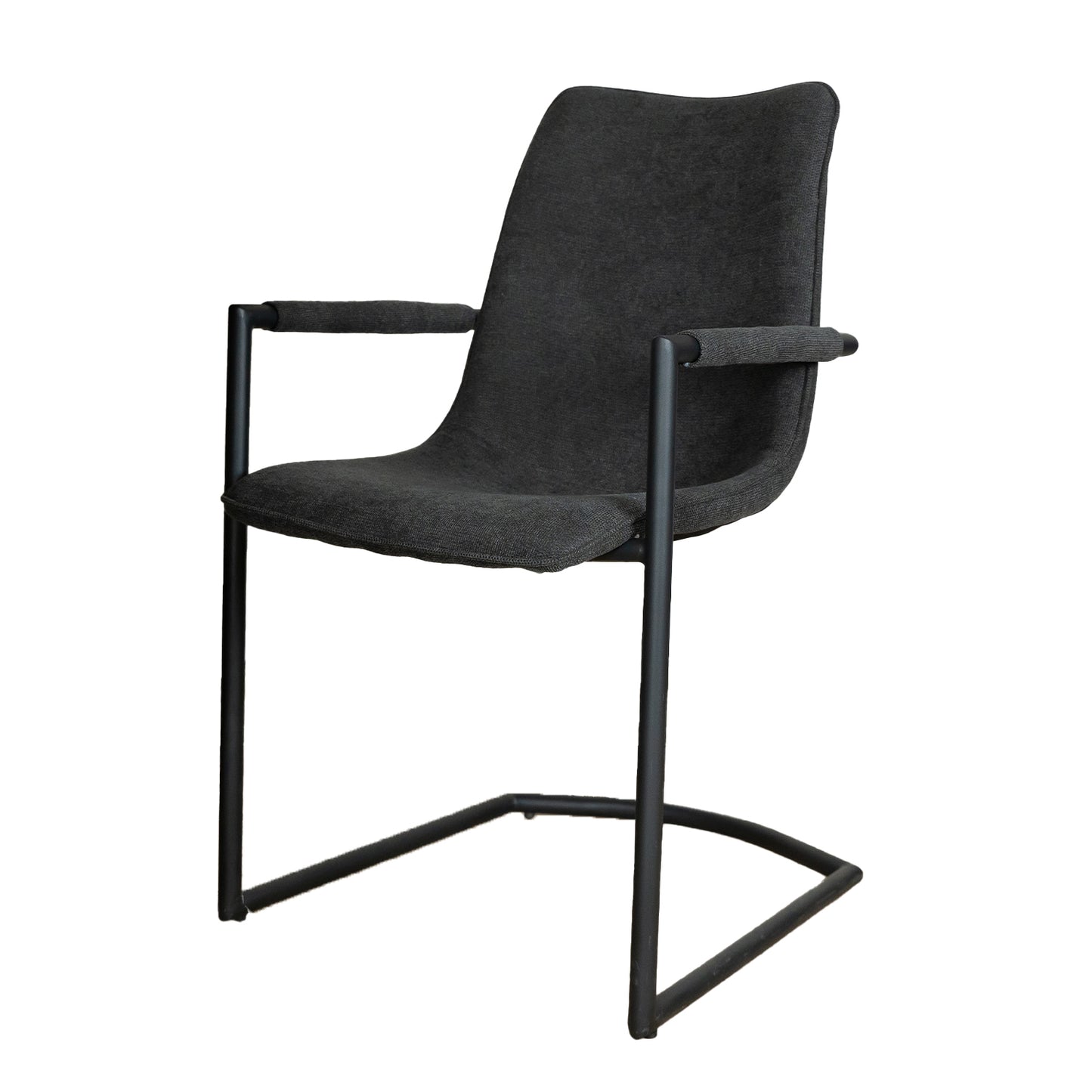 Eetkamerstoel Bono Antraciet weave