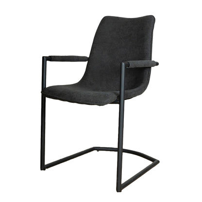 Eetkamerstoel Bono Antraciet weave
