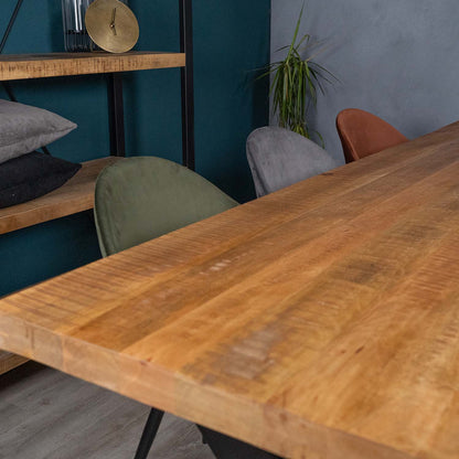 Eetkamerstoel Forli | Zwart fluweel