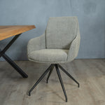 Eetkamerstoel Icon | Licht Grijs Woven