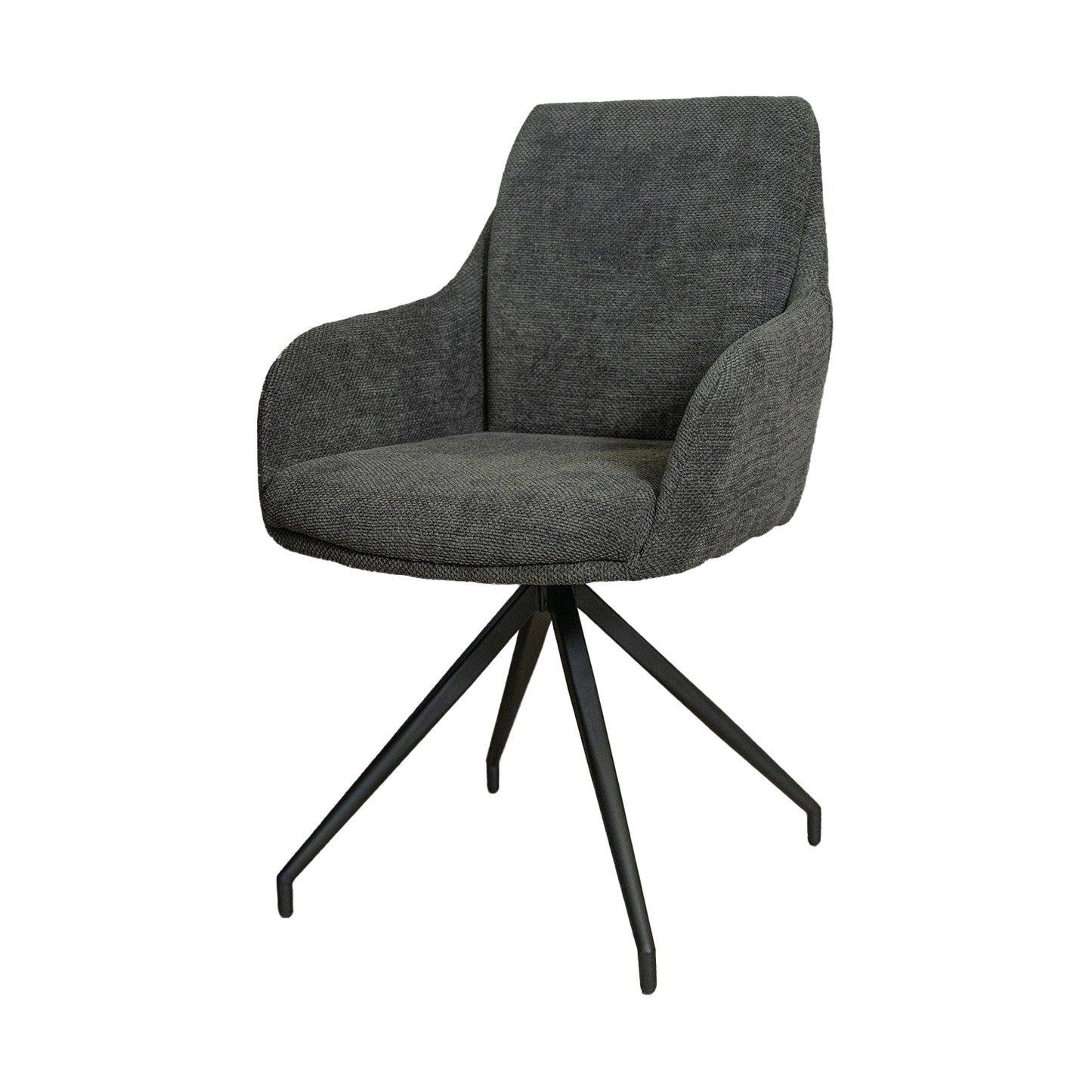 Eetkamerstoel Icon | Antraciet Woven