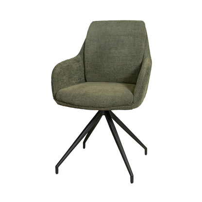 Eetkamerstoel Icon | Groen Woven