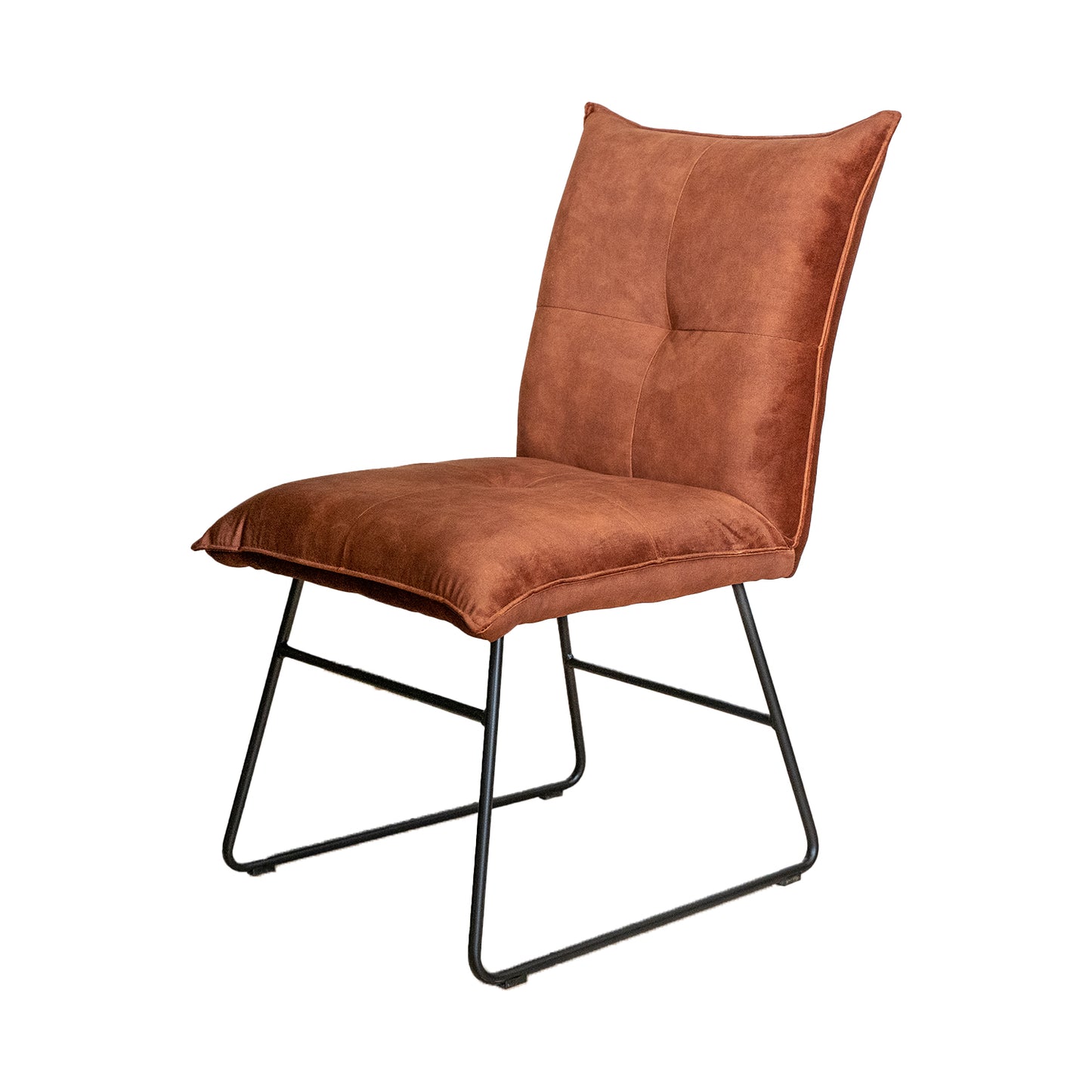 rode eetkamerstoel ivo velvet