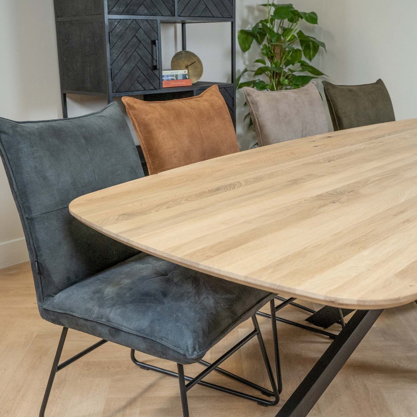 Eetkamerstoel Ivo Clyde Cognac