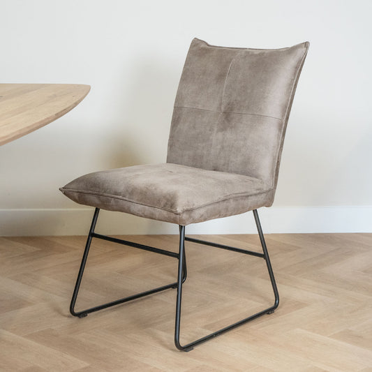 moderne eetkamerstoel ivo clyde stof