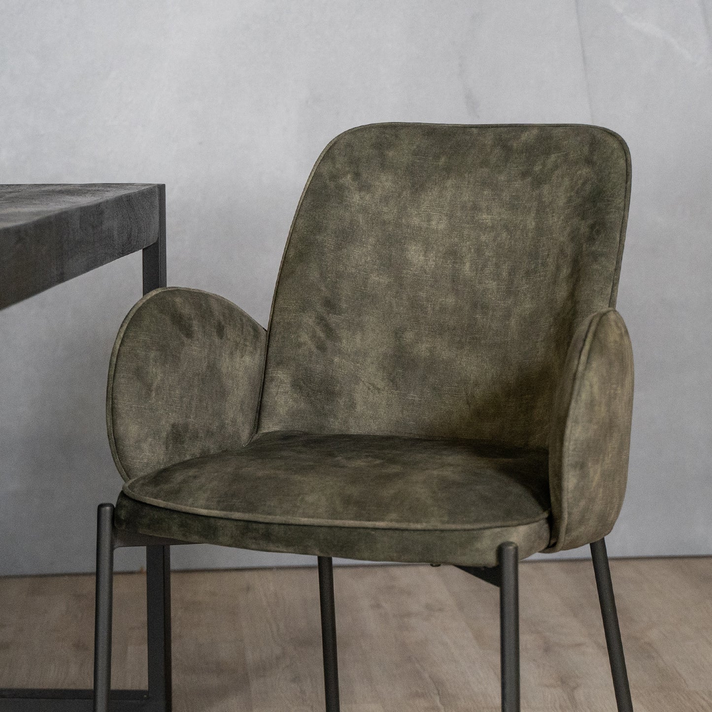 Eetkamerstoel Jari | Velours Hunter