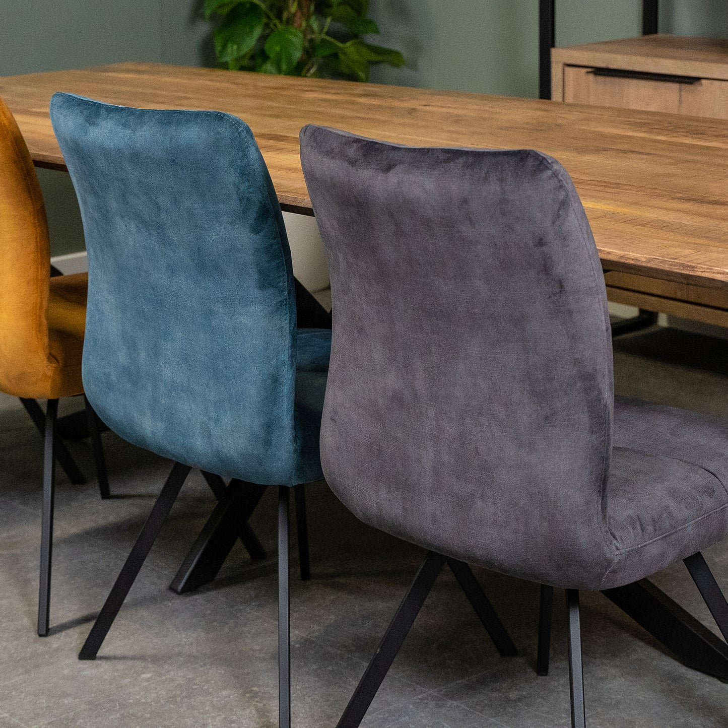 Eetkamerstoel Jens Antraciet