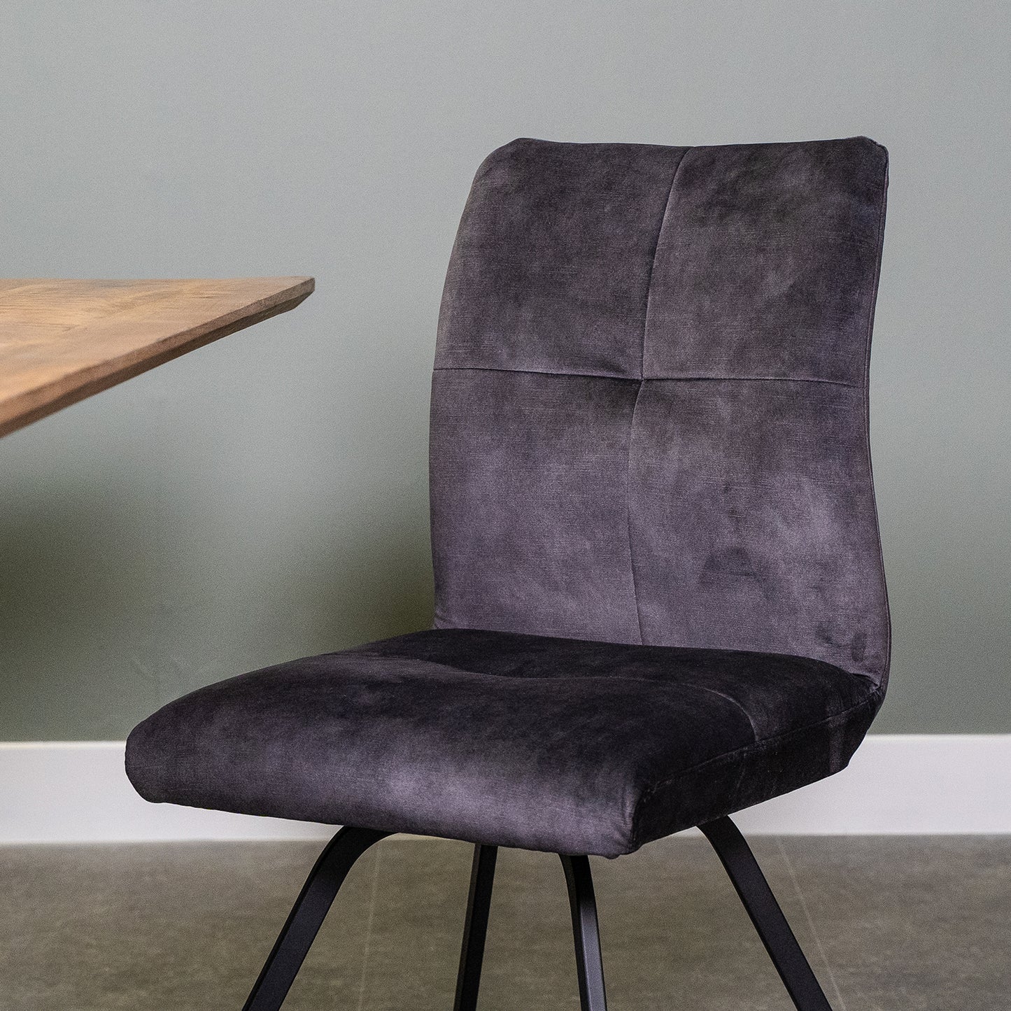 Eetkamerstoel Jens Antraciet