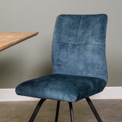 Eetkamerstoel Jens Licht blauw