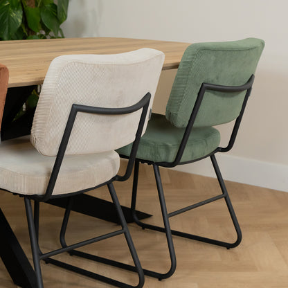 Eetkamerstoel Noah | Rust Ribcord