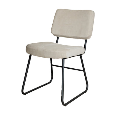 Eetkamerstoel Noah | Naturel Ribcord