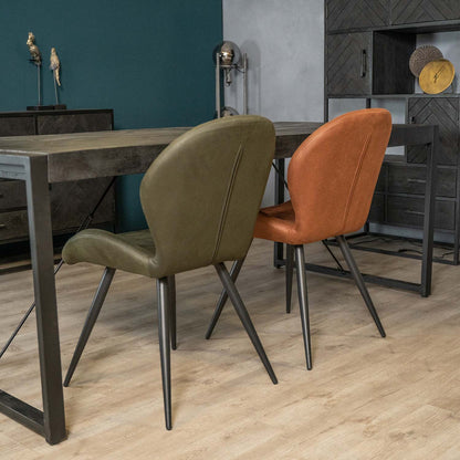 Eetkamerstoel Sil | Army Microvezel