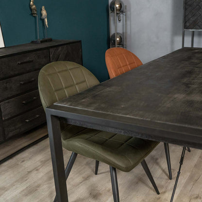 Eetkamerstoel Sil | Army Microvezel