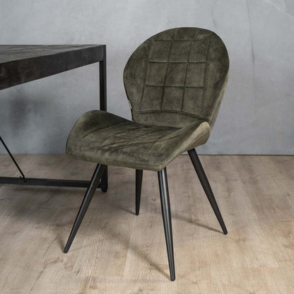 Eetkamerstoel Sil | Hunter Velours