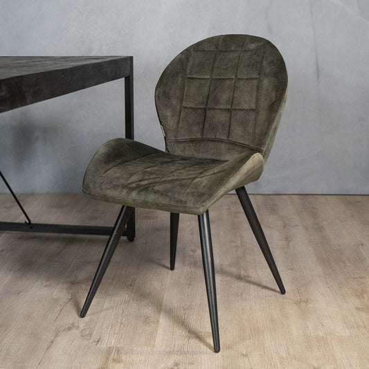 Eetkamerstoel Sil | Hunter Velours