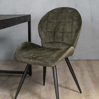 Eetkamerstoel Sil | Hunter Velours