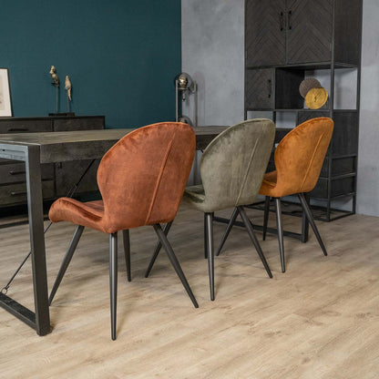 Eetkamerstoel Sil | Hunter Velours