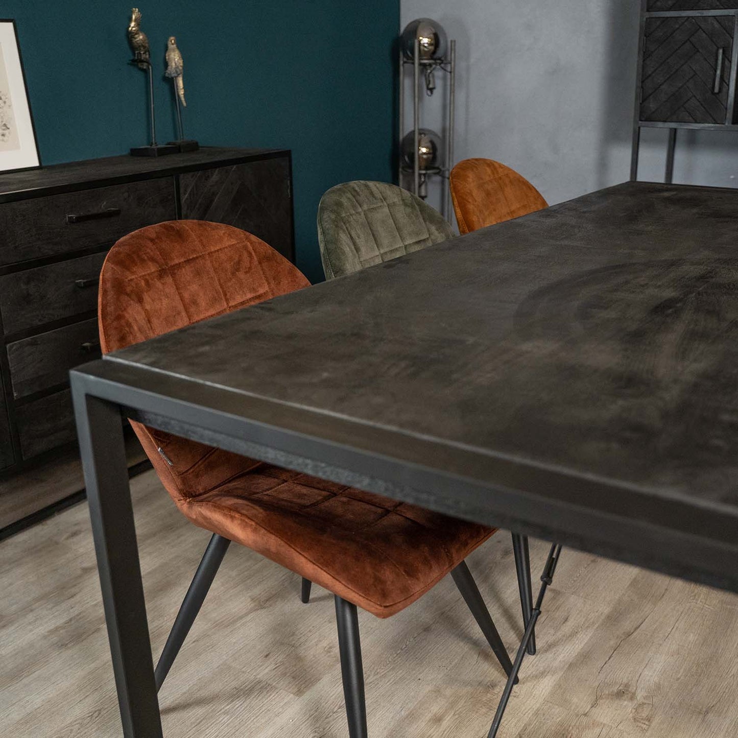 Eetkamerstoel Sil | Rust Velours