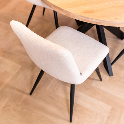 Eetkamerstroel Jep Zwart