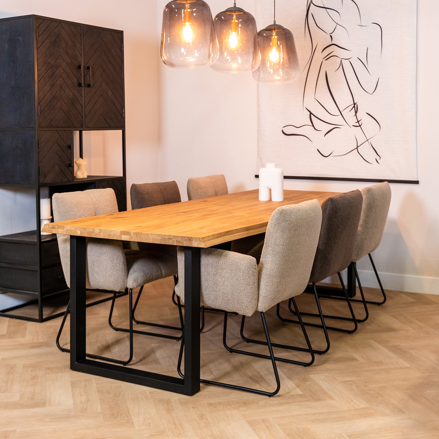 teddy eetkamerstoelen chique