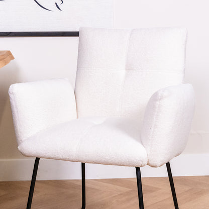 Eetkamerstoel Dante Wit