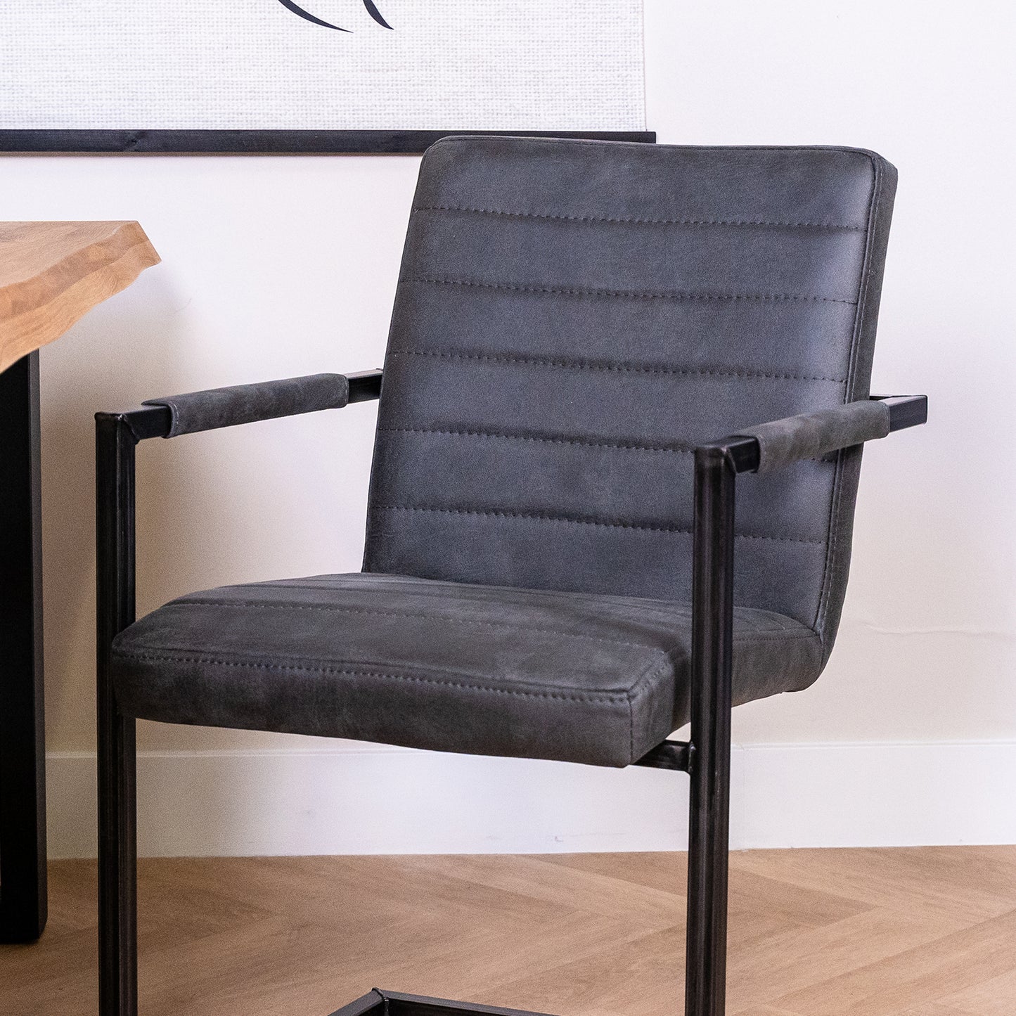 Eetkamerstoel Rocca | Antraciet Bull