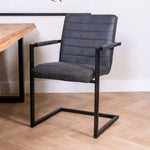 Eetkamerstoel Rocca | Antraciet Bull