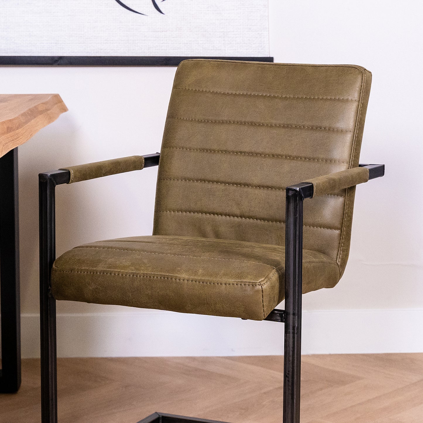 Eetkamerstoel Rocca | Groen Bull