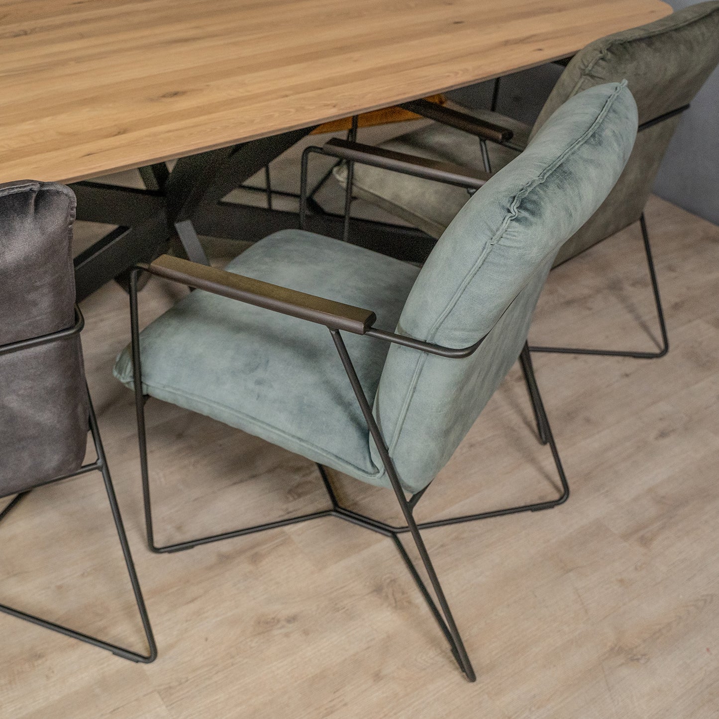 Eetkamerstoel Jack Licht blauw