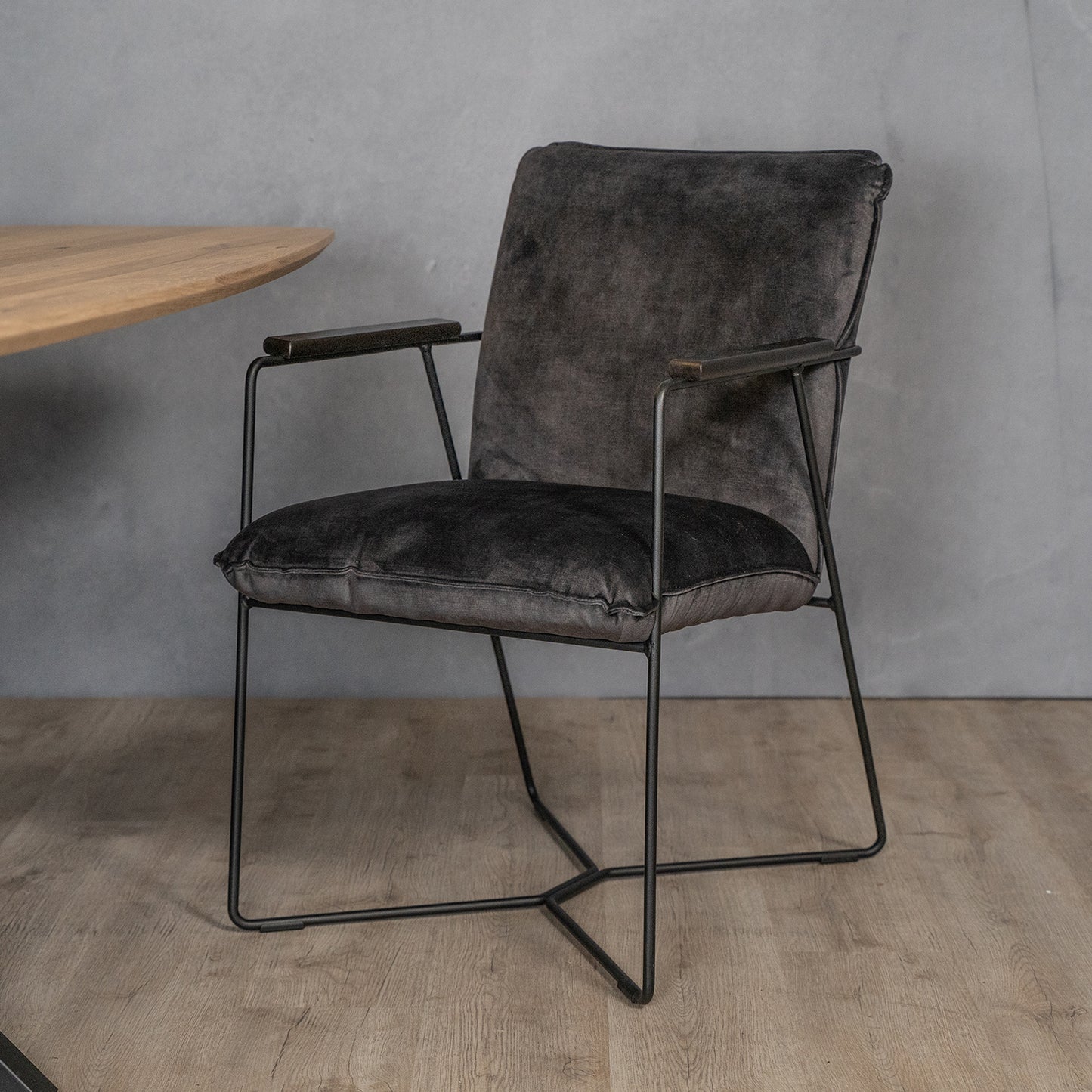 Eetkamerstoel Jack Antraciet